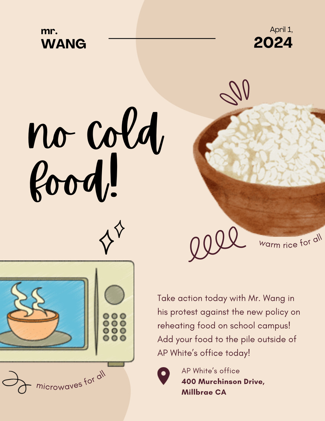 New Cold-Food-Only Policy Due to Recent Fire Hazards